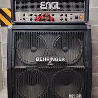 Engl Powerball I + Footswitch Z5 + cassa 4x12 Behr