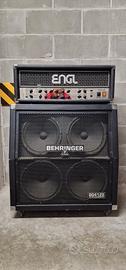 Engl Powerball I + Footswitch Z5 + cassa 4x12 Behr