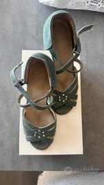 Scarpa da ballo donna in jeans