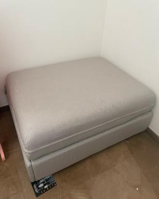 Pouf letto ikea VALLENTUNA con doghe in legno