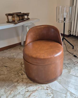 pouf vintage