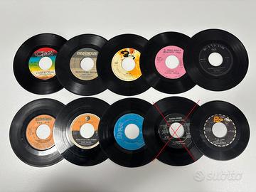 Lotto 7 - Composto da 9 vinili 45 GIRI vari artist