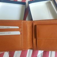 portafoglio in vera pelle Gianfranco Corti NUOVO