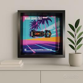 Quadro F1 - Miami 2023 - Verstappen - 1:43