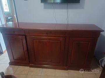 madia/mobile in legno massello sala 