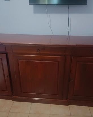 madia/mobile in legno massello sala 