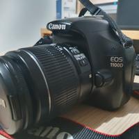 Canon EOS 1100D - obiettivo 18-55 e Flash 240ex