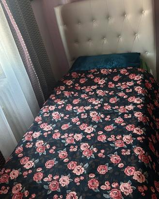 Letto singolo con contenitore