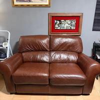 Divano in pelle originale