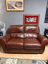 Divano in pelle originale