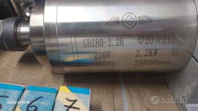 elettromadrino H2O 2.2 kW 24000 rpm con portapinze