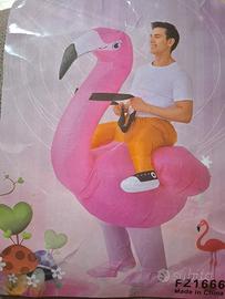 vestito gonfiabile fenicottero