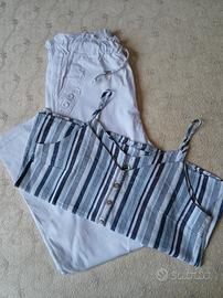 Completo estivo pantalone e top