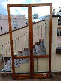 PORTA 2 ANTE IN LEGNO 
