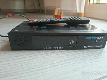 Decoder satellitare HD con dtt2