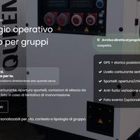 Monitoraggio e anti-furto per gruppi elettrogeni