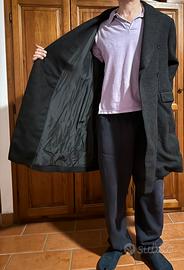 Cappotto doppiopetto in lana