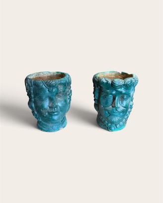 Teste di terracotta del 900 d esterno