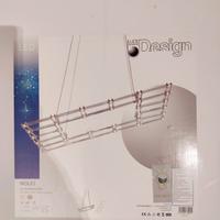 LAMPADARIO A LED LUCE AMBIENTE DESIGN 