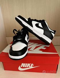 Nike Dunk Low Retro White Black Pand 43