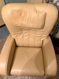 Poltrona elettrica con telecomando