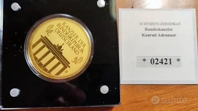 Moneta d'oro 21° secolo, coni da collezione