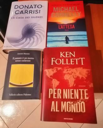 LIBRI di Donato Carrisi + Connelly+Manzini+Follett
