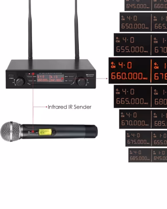 microfoni  professionale usati poche volte in casa