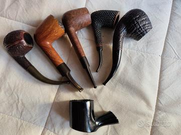 Collezione di sei pipe