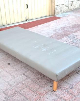 SOMMIER LETTO SINGOLO.  FUORIGROTTA.