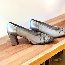 Tacchi Argento/grigi da donna 38