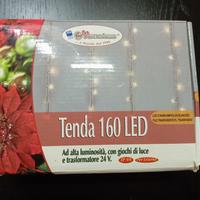 Tenda 160 led luminosa 