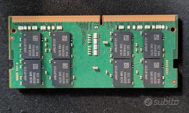 Memoria RAM 8gb SODIMM Samsung DDR4 3200 mhz