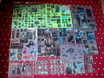 Adesivi Doctor Who,vari fogli,rari