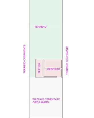 Terreno Attrezzato di 1.750 mq con Deposito