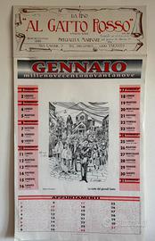 Calendario vintage 1999  con i Misteri di Taranto