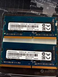 Ram DDR4 - 8Gb (2x4Gb) - Sodimm