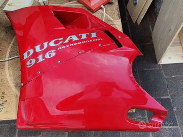 Coppia carene Ducati 916 autografate