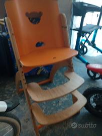 sedia a piani per bambini