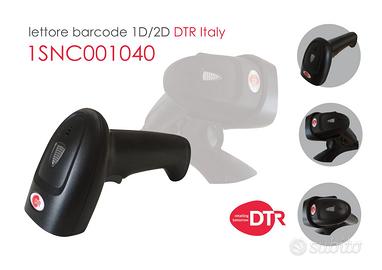 Lettore barcode 1d/2d nuovo con stand
