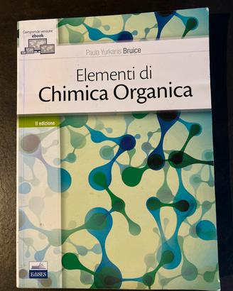 Elementi di Chimica Organica ISBN 9788879599276