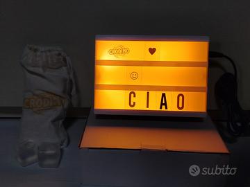 Crodino kit lavagna, lenti fotocamera e ghiaccio