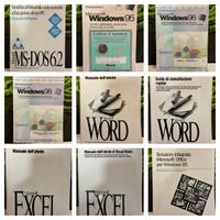 Lotto 13 Manuali Vintage Microsoft