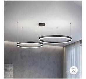 Arisha Lampada a Sospensione Metallo Nero