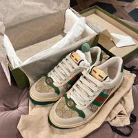 Gucci Screener GG Canvas Originale Scarpa 40 e 1/3