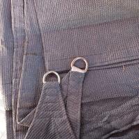 Tenda vela ombreggiante per esterno.