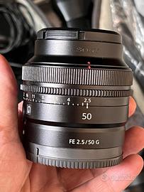 Sony 50mm f/2.5 G FE Sony E