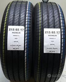 2 GOMME 215 65 17 MICHELIN RIF3970