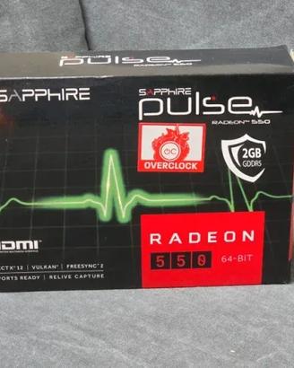 Sapphire Pulse Radeon RX 550 2GB GDDR5