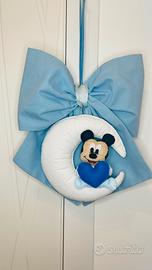 Fiocco nascita bimbo con nome